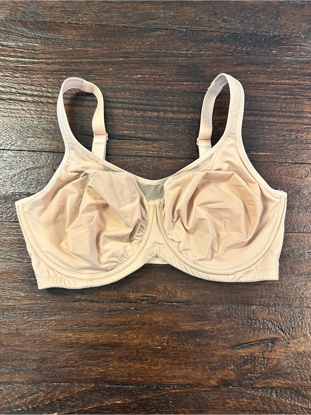Supportive Everyday Nude Full-Coverage Underwire Bra - 34G